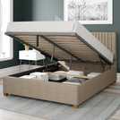 Aspire Superking Ottoman Bedframe in Mink - British product