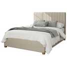 Aspire double ottoman bedframe in cream - British product