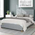 Aspire Grant Double Ottoman Bedframe Sky Blue - British product