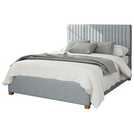 Aspire Grant Double Ottoman Bedframe Sky Blue - British product