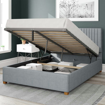 إطار سرير أرائك Aspire Grant Weave كينغ سايز باللون الأزرق السماوي من Argos - اشترِ عبر الإنترنت من McGrocer