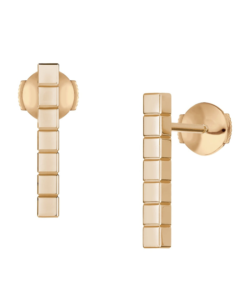 Chopard Ice Cube rose gold earrings 18kt (British brand)