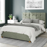 Aspire Hepburn Double Ottoman Bedframe in Duck Egg - British product