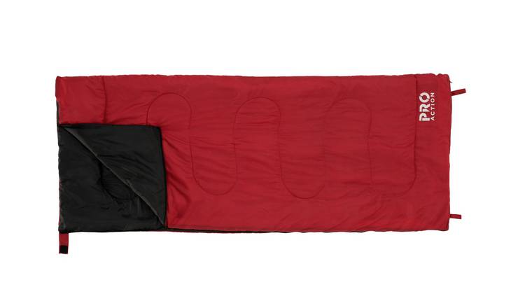 Pro Action 200GSM envelope sleeping bag L180, imported from the UK