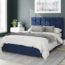 Aspire Double Ottoman Bedframe Navy - British product
