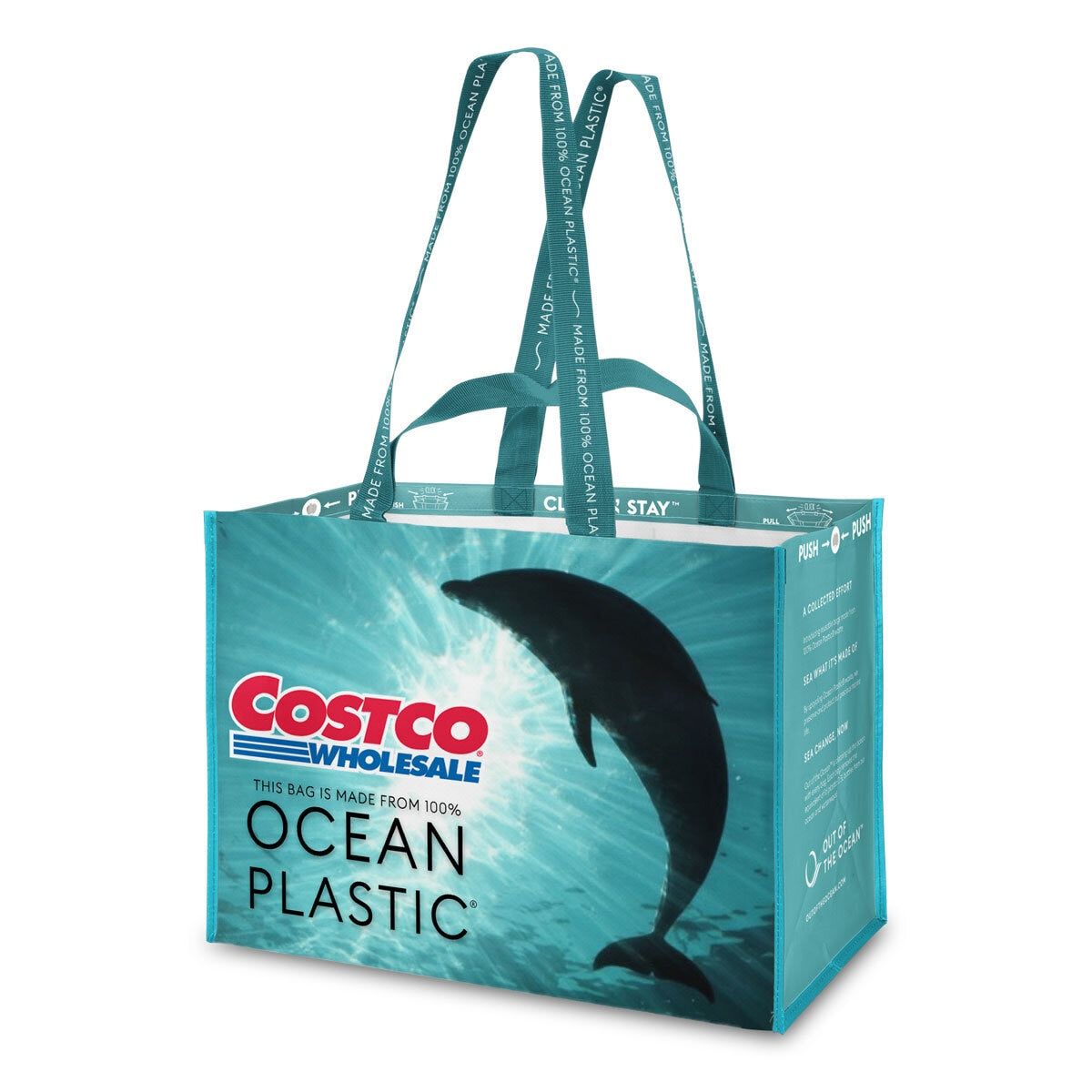 Costco Ocean Plastic Reusable Shopping Bags, 2 Pack GOODS Costco UK