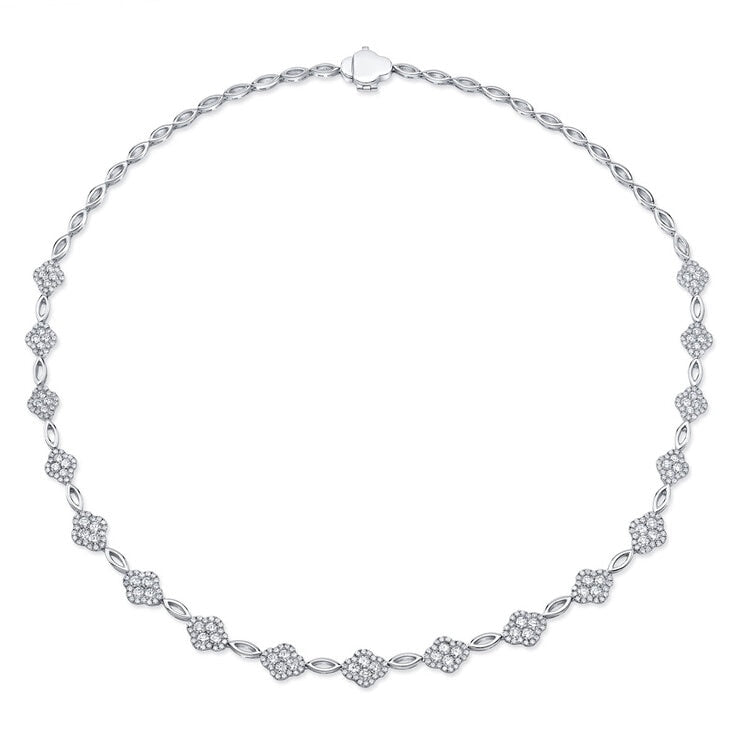 Costco round brilliant diamond necklace 5.58ctw - British product