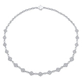 Costco round brilliant diamond necklace 5.58ctw - British product