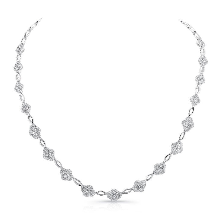 Costco round brilliant diamond necklace 5.58ctw - British product