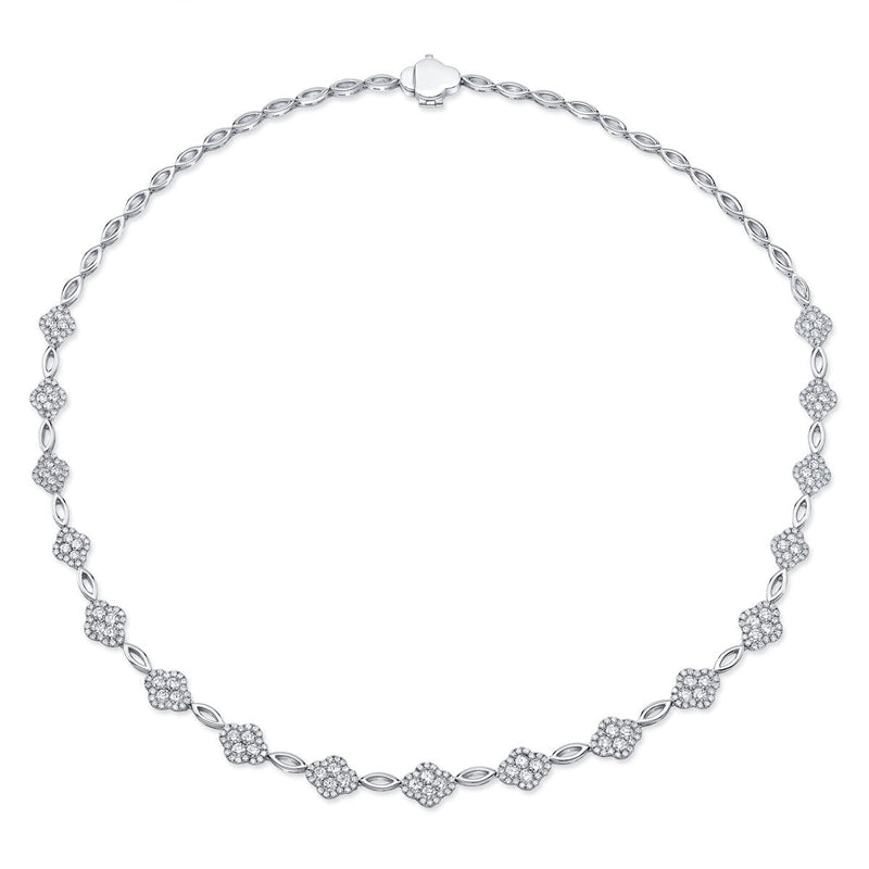 Costco round brilliant diamond necklace 5.58ctw - British product