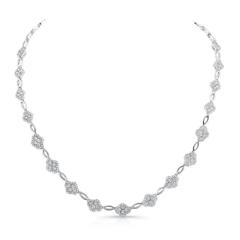 Costco round brilliant diamond necklace 5.58ctw - British product
