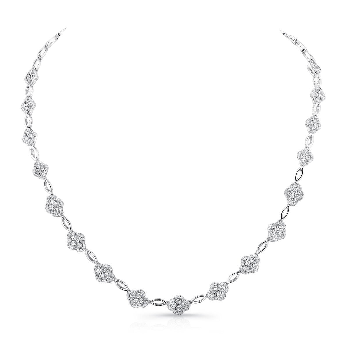 Costco round brilliant diamond necklace 5.58ctw - British product