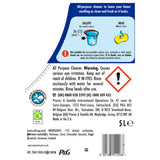 Flash Lemon All Purpose Liquid Cleaner 5L - British product