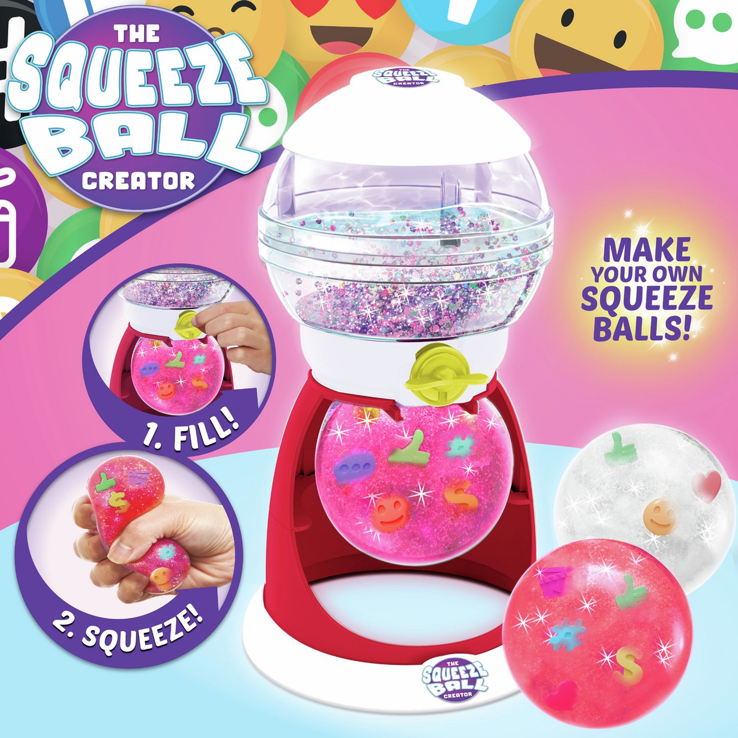 Oonies Squeeze Ball Creator toy set (British brand)