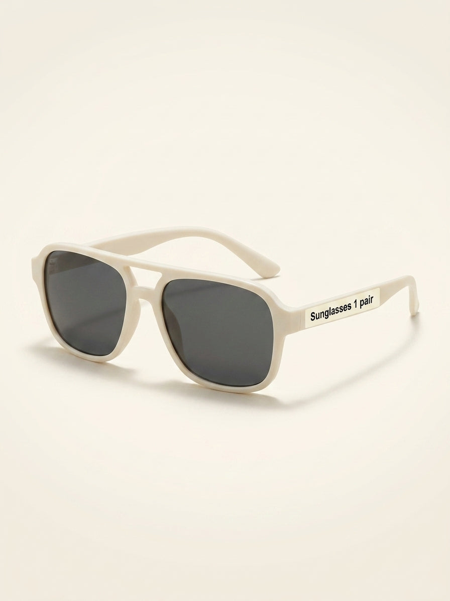 Prada polarized square men's sunglasses black grey (British brand)