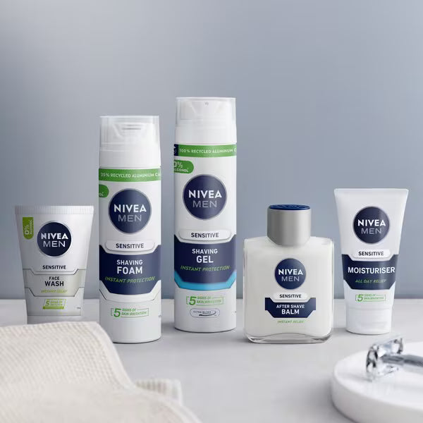 Nivea Men Sensitive Shaving Duo 200ml 100ml, imported from the UK