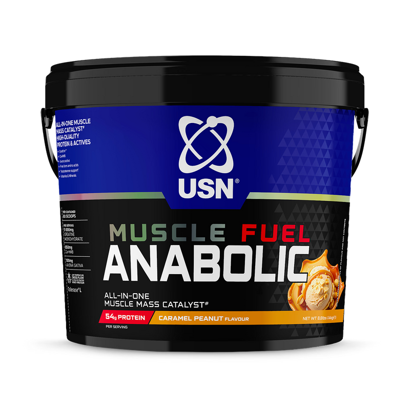 USN Muscle Fuel Anabolic caramel peanut 4kg, imported from the UK