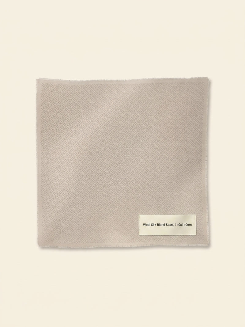Cartier Panthère silk cashmere scarf 140cm, imported from the UK