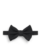 Giorgio Armani large sequin pre-tied bowtie - British product