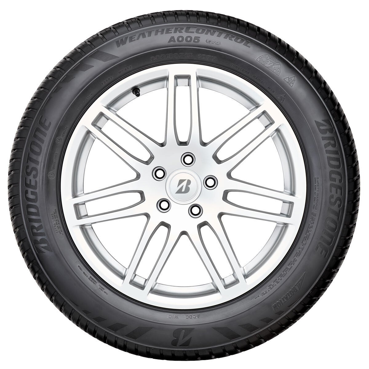 Bridgestone Weather Control A005 all-season tyre 235/55 R19 (British brand)