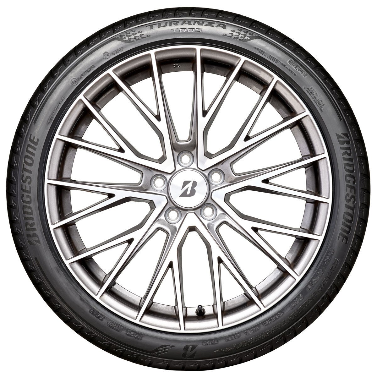 Bridgestone Turanza T005 215/50 R18 summer tyre (British brand)