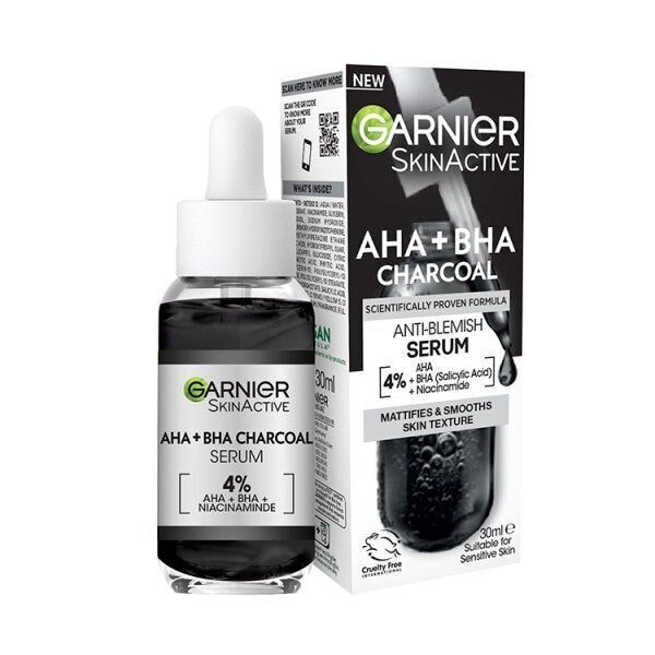 Garnier Skinactive 4% Aha + Bha & Niacinamide Serum, 30Ml GOODS Superdrug   