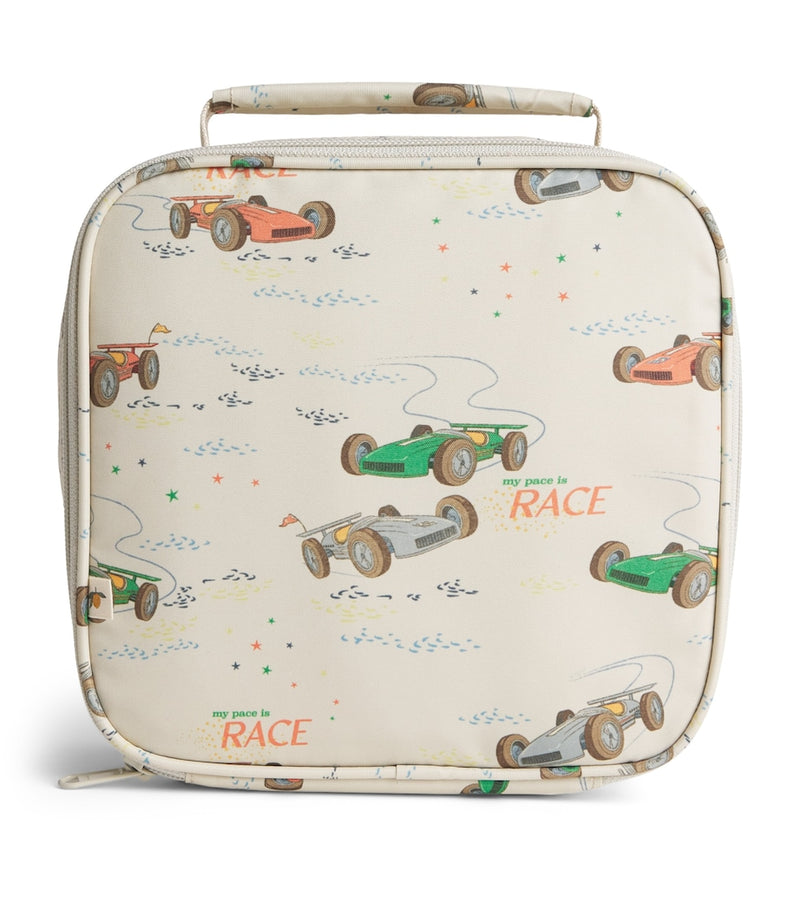 KONGES SLOJD car print thermo lunch bag H20cm (British brand)