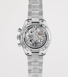 Zenith white gold diamond sapphire watch 41mm, imported from the UK