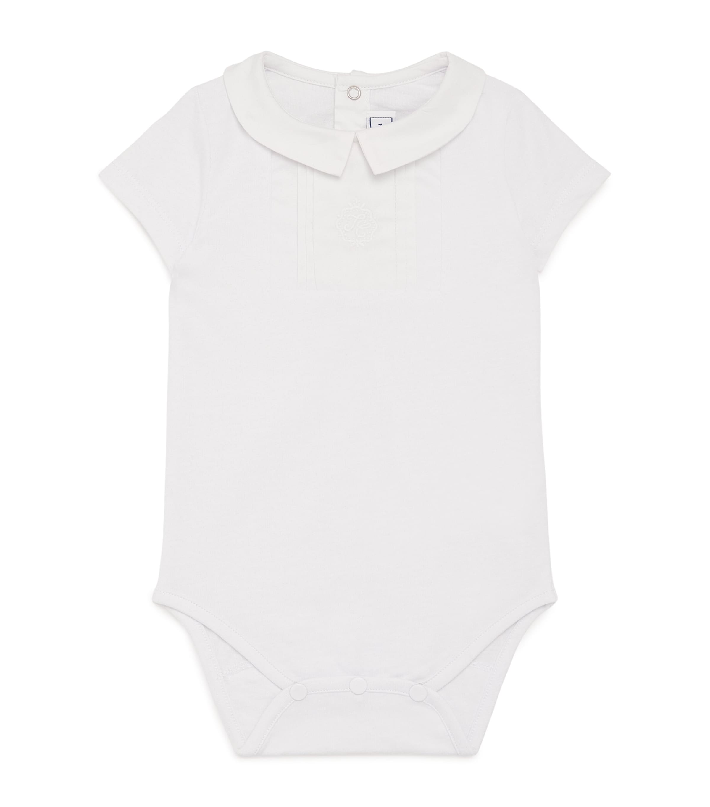 Tartine et Chocolat cotton frilled-collar bodysuit 3-36 months (British brand)