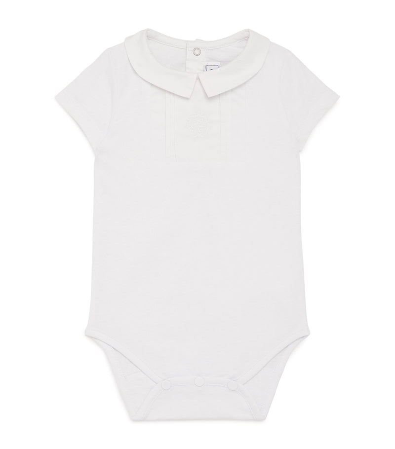 Tartine et Chocolat cotton frilled-collar bodysuit 3-36 months (British brand)