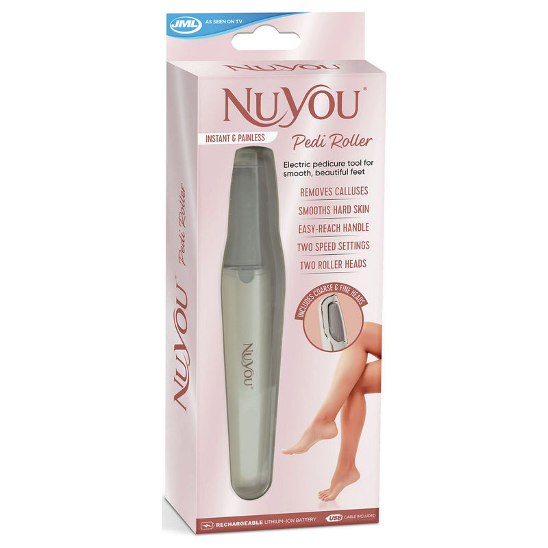 JML Nu You Pedi Roller rechargeable pedicure tool, UK version
