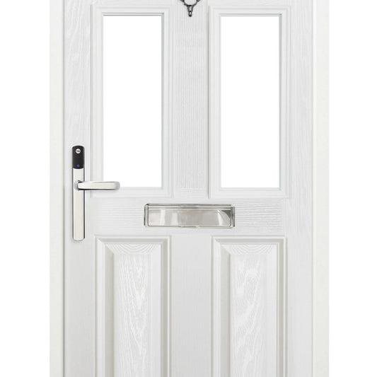 Yale Conexis L2 Smart Lock in Chrome With Access Module and Connect WiFi Bridge