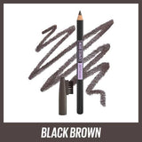 Maybelline Express Brow Shaping Pencil 06 Black Brown GOODS Superdrug   