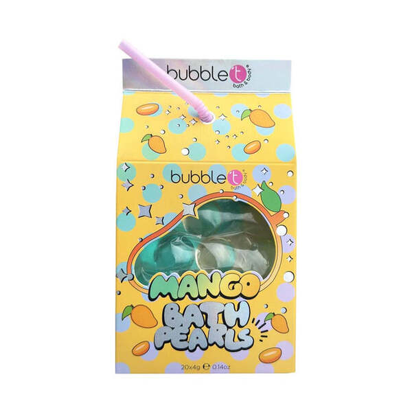 Bubble T Cosmetics Mango Melting Oil Bath Pearls (20 x 4g)