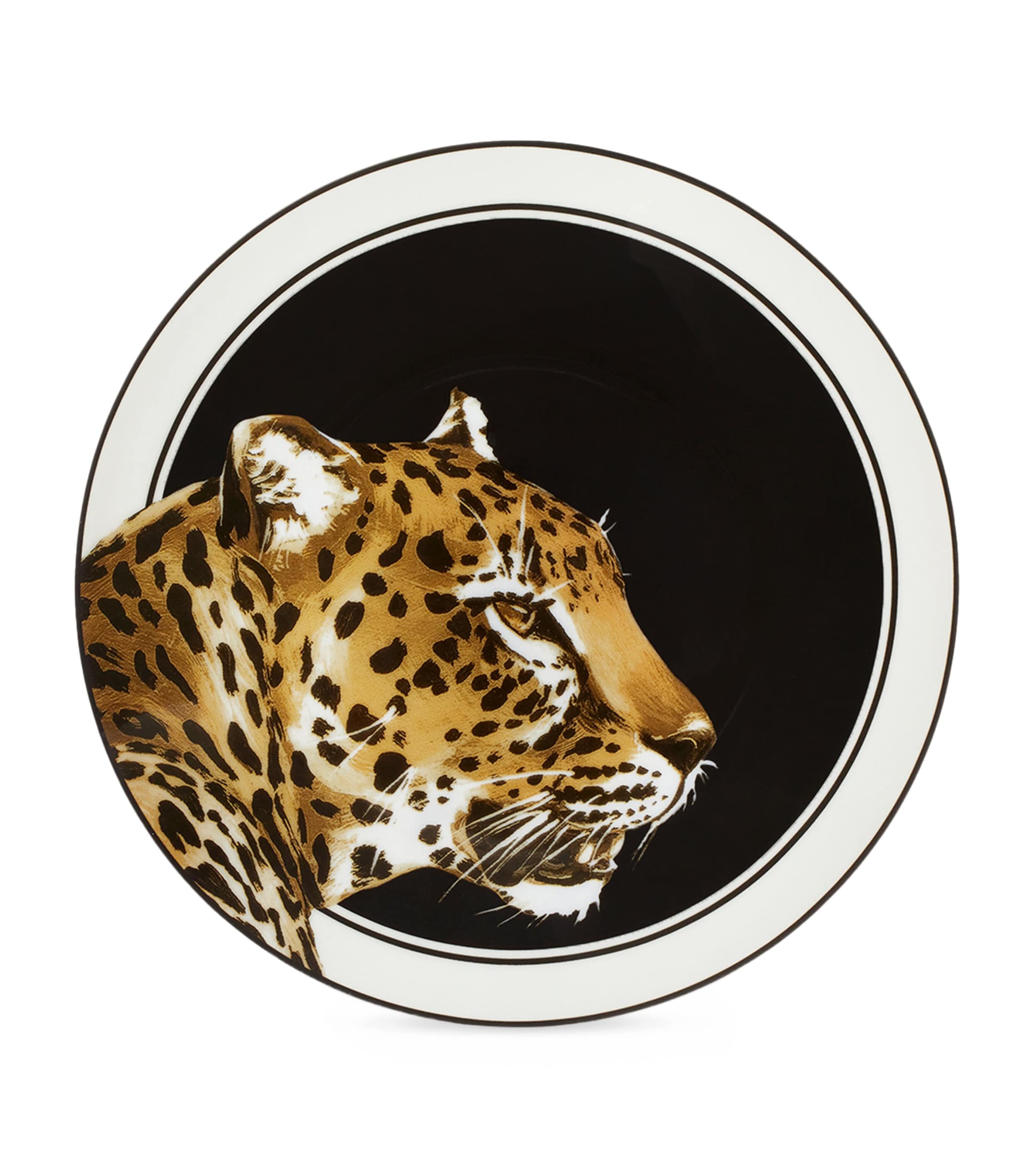 Dolce&Gabbana leopard print bread plates set of two 17cm - British product