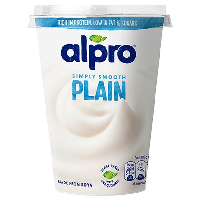 Alpro Plain Yoghurt Alternative   500g GOODS M&S   