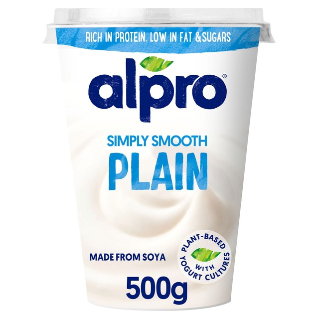 Alpro Plain Yoghurt Alternative   500g GOODS M&S   