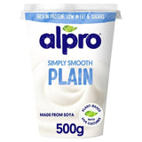 Alpro Plain Yoghurt Alternative   500g GOODS M&S   