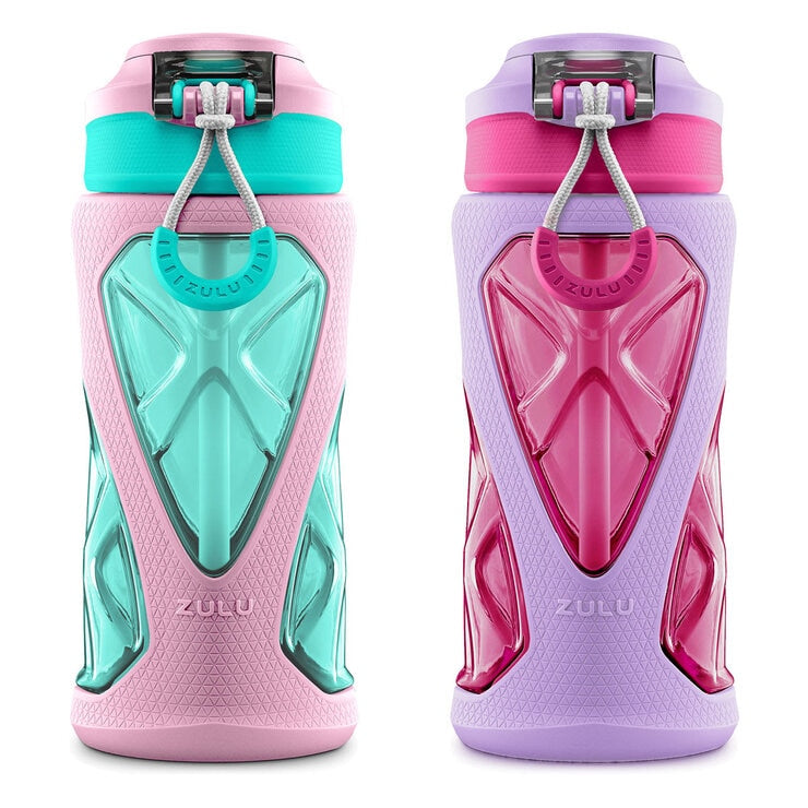 Zulu kids water bottle 473ml 2 pack (British brand)