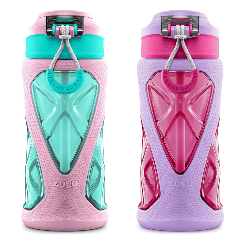 Zulu kids water bottle 473ml 2 pack (British brand)