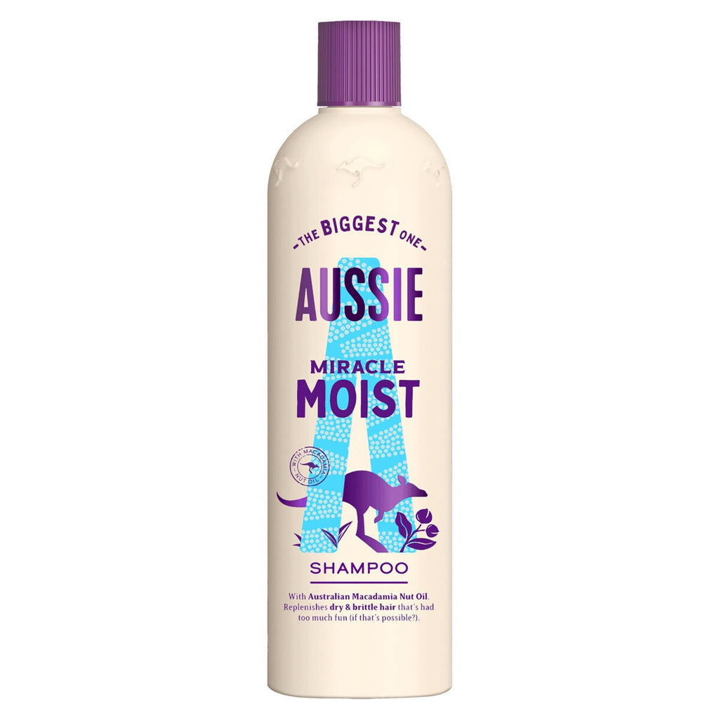 Aussie Miracle Moist Shampoo 675ml and Conditioner, 470ml