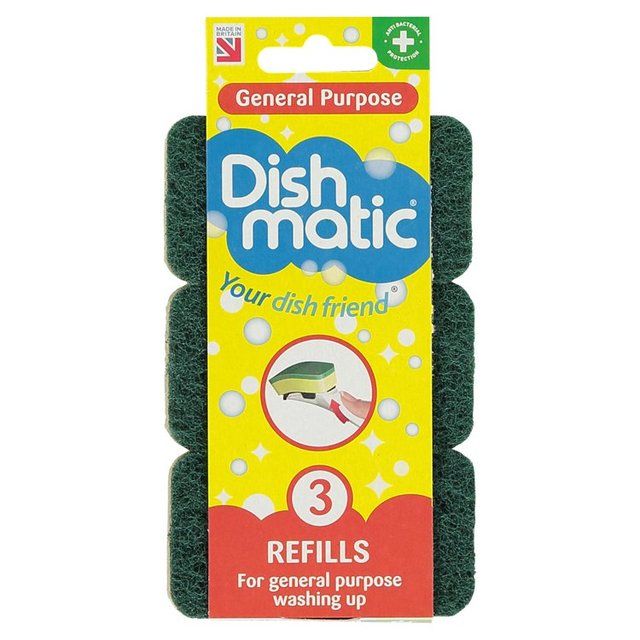 Dishmatic General Purpose Refills   3 per pack