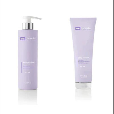 Superdrug Emmebi Be Blonde Anti Yellow Shampoo & Hair Mask Set 250ml- Buy online at McGrocer