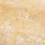 Bowron lambskin baby rug neutral 80x55cm - British product