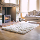 Bowron Sheepskin Area Rug 120 x 180cm in 5 Colours GOODS Costco UK