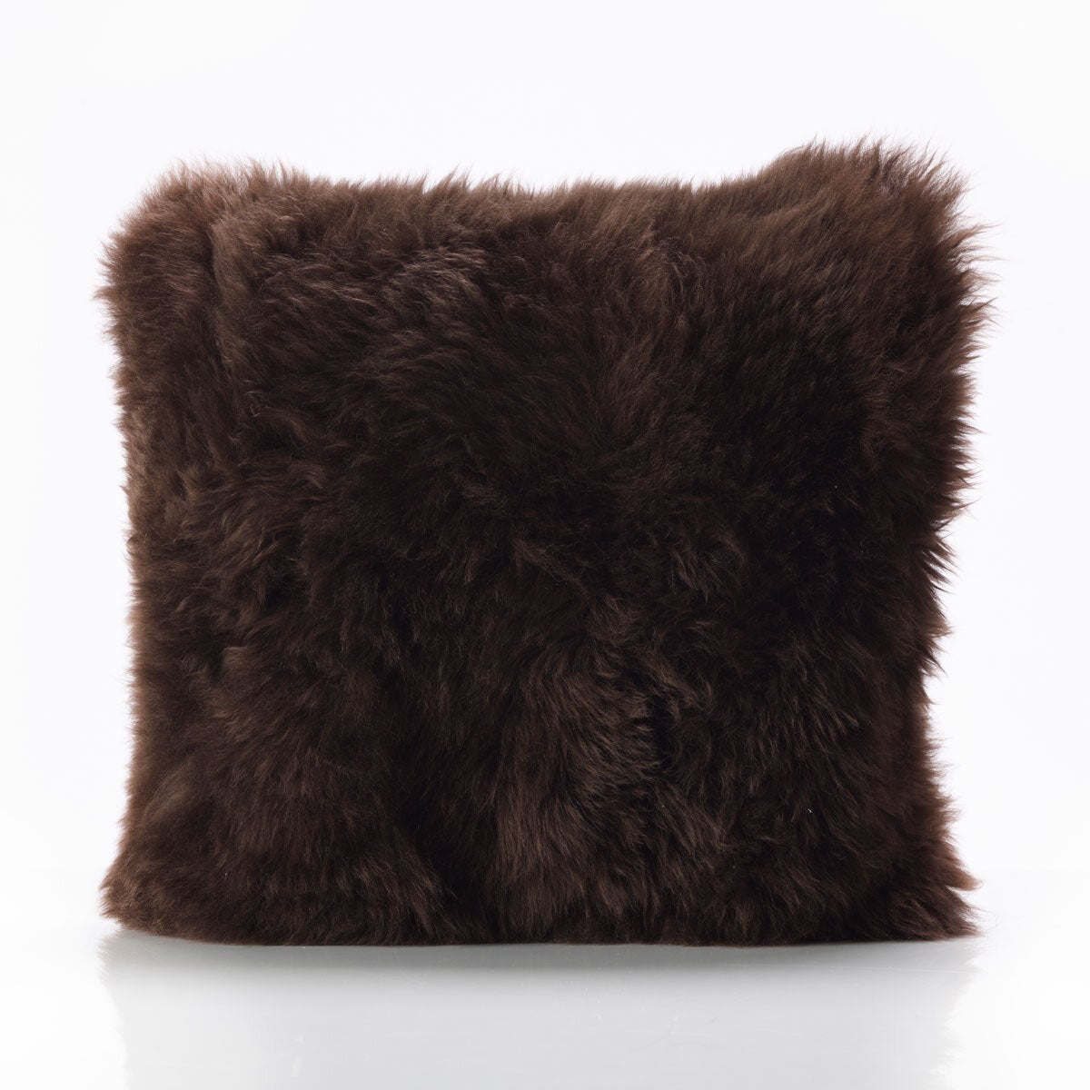 Bowron Single Sided Sheepskin Cushion in 7 Colours 35x35cm
