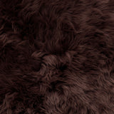 Bowron sheepskin cushion brown 35x35cm, imported from the UK