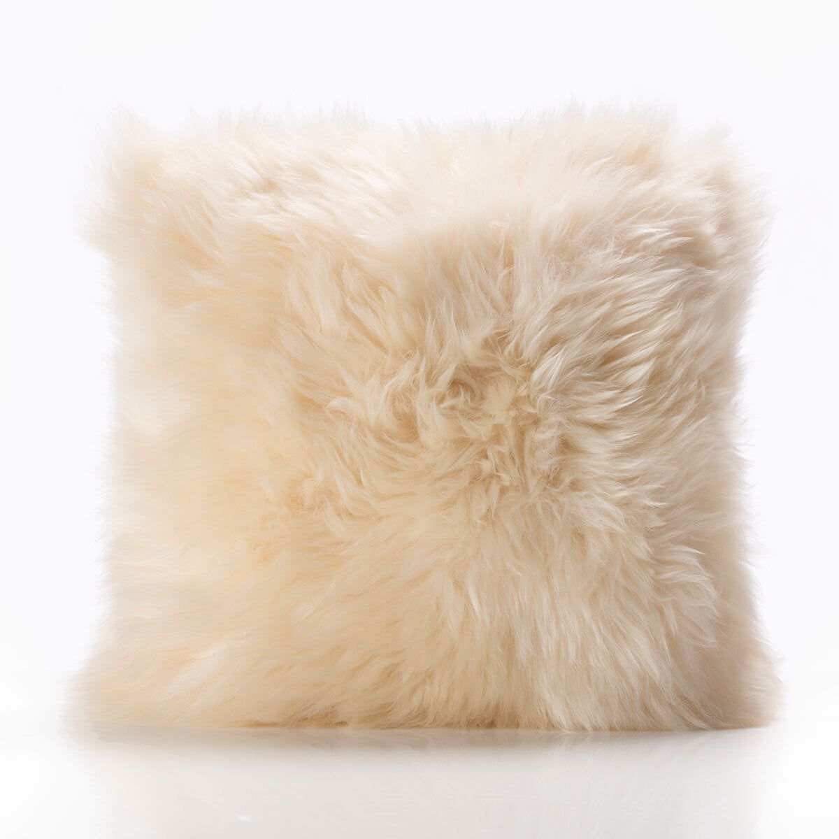 Bowron Single Sided Sheepskin Cushion, 35 x 35cm in 7 Colours GOODS Costco UK