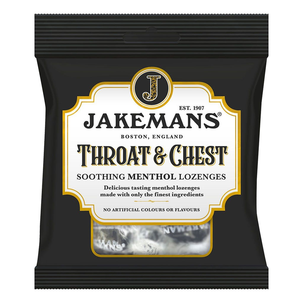 Jakemans Throat & Chest Lozenges, 12 x 73g