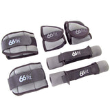 66fit Ankle, Wrist and Dumbbells Weight Set - 4kg GOODS Superdrug   